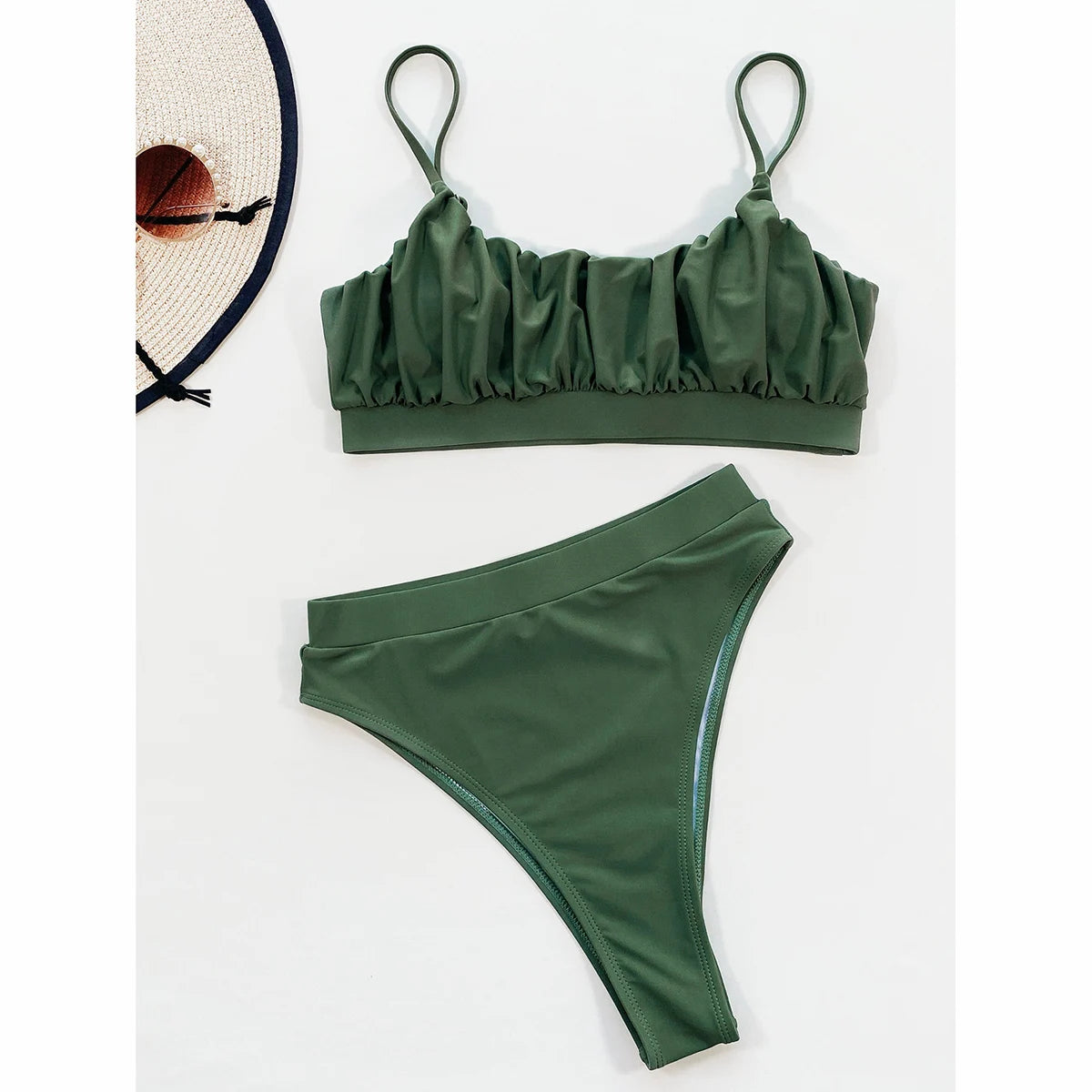 Women's Swimsuit Bikini High Waisted Set Push Up Bathing Suit