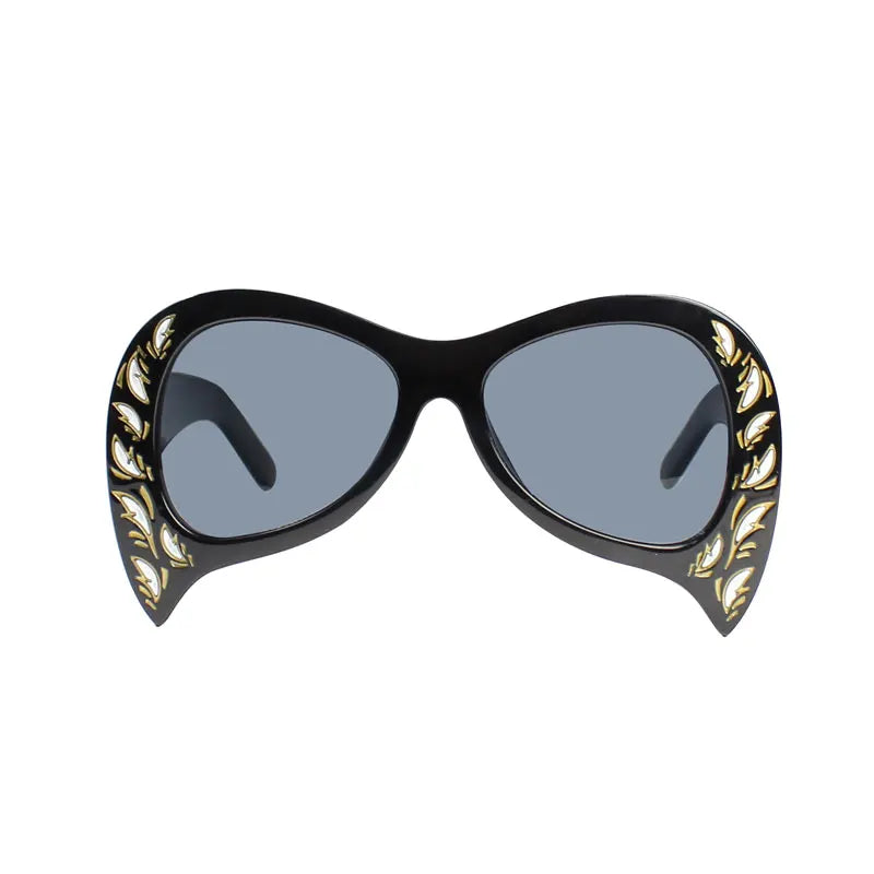 Women's Sunglasses Lady Bling Shades Colorful Fashion Mirror Blue Pink