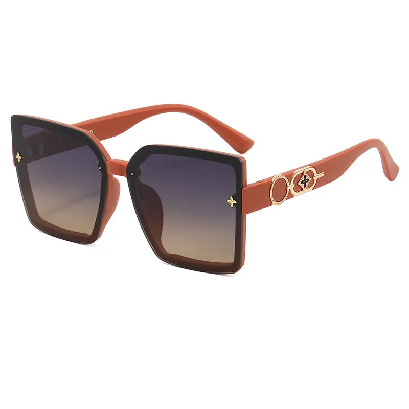 Polarized Sunglasses for Women 100% UV Protection Scratch-Resistant Lenses Trendy Square Frame Lightweight & Comfortable