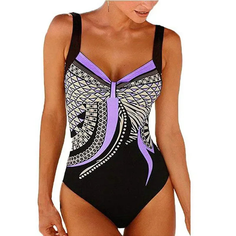 One-Piece Bodysuit With Pad Wire Free