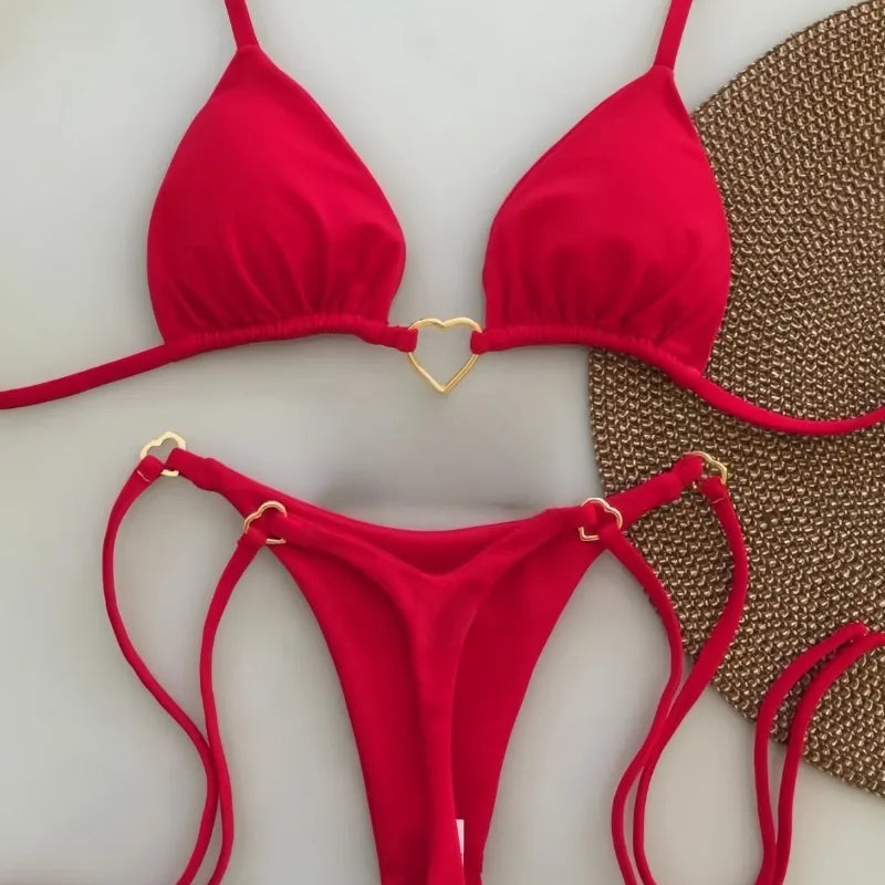 Micro Bikinis Push Up Sexy Swimwear Brazilian Bikini Set Thong