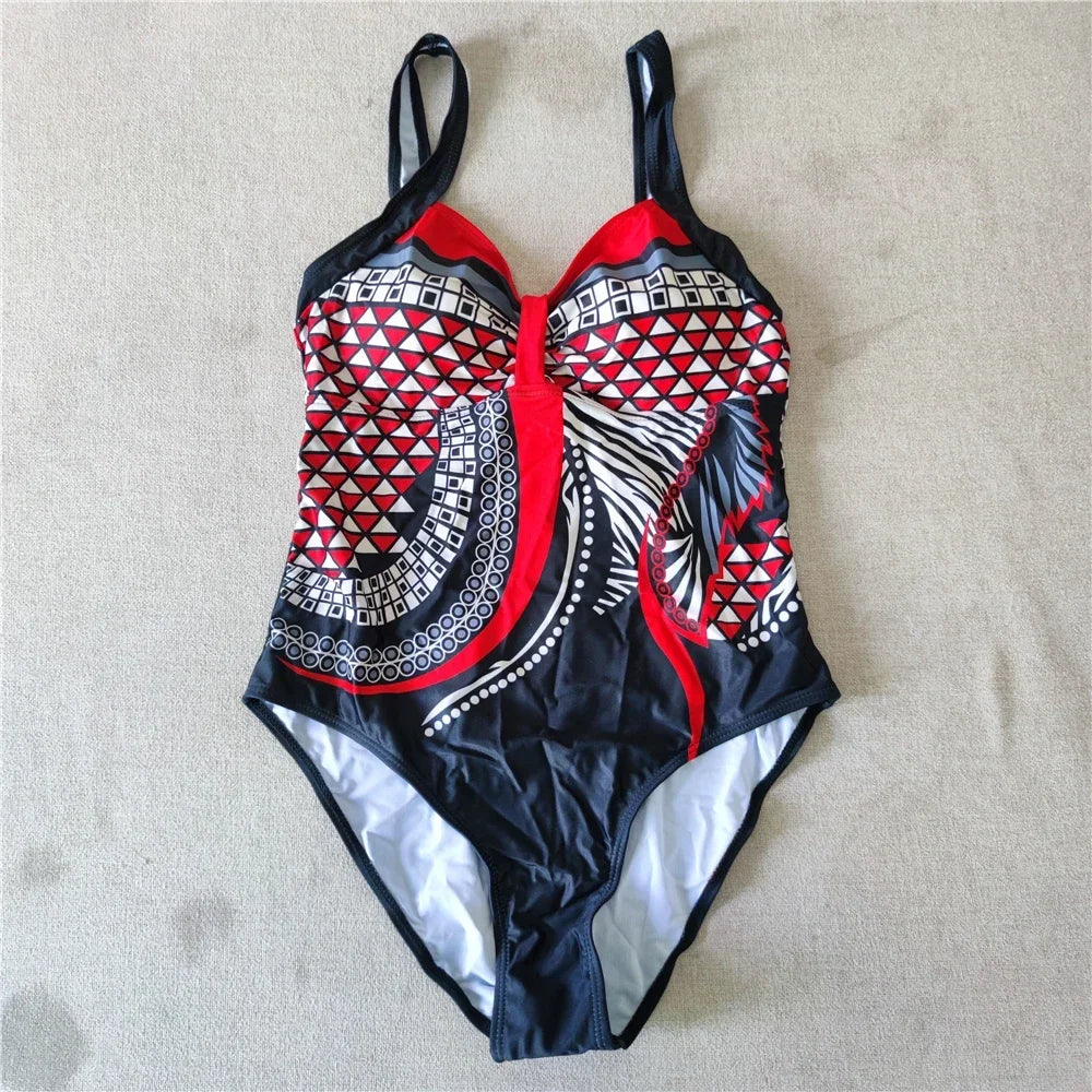 One-Piece Bodysuit With Pad Wire Free