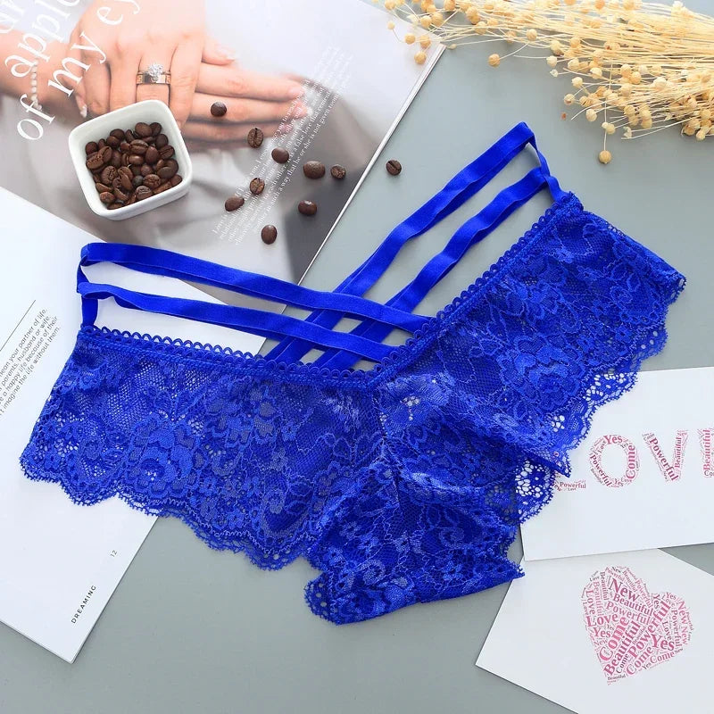 Women Panties Sexy Briefs Lace women's Lingerie Thong G String Comfortable Breathable