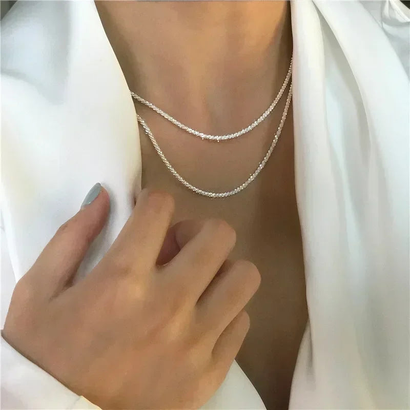Popular Necklace For Women Clavicle Chain Choker Fashion Jewelry