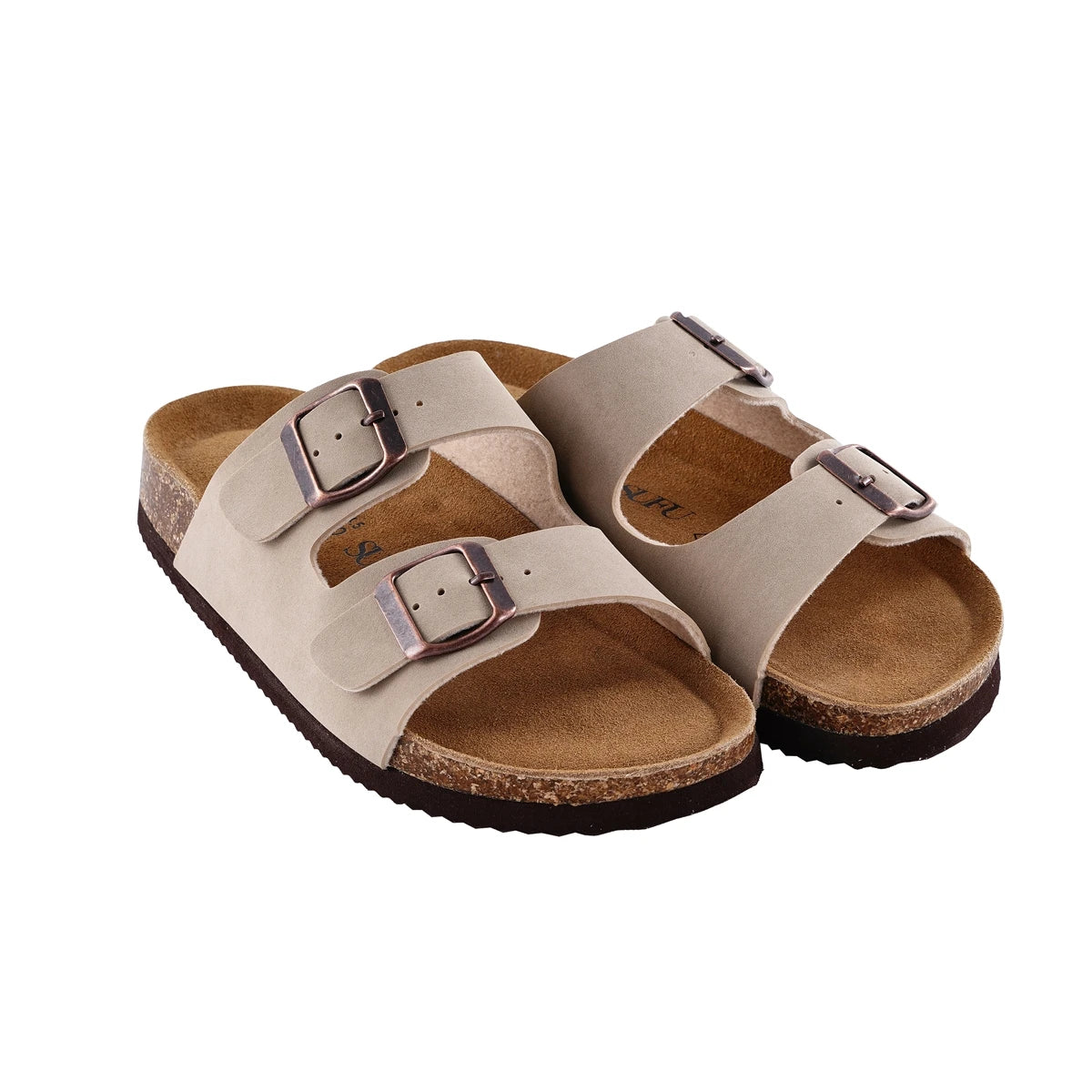 SUFU New Leather Birkenstocks Cork Flip-flops for women