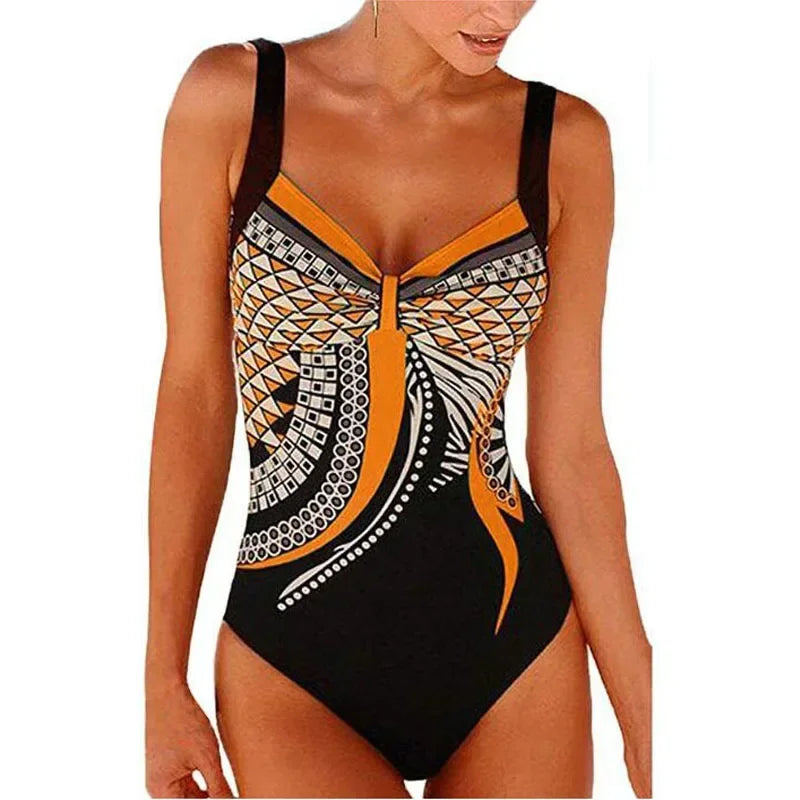 One-Piece Bodysuit With Pad Wire Free