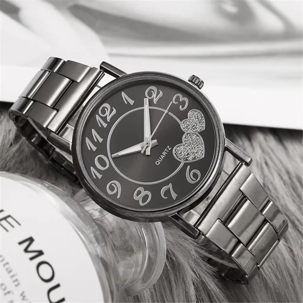 Women's Luxury Fashion Ceramic Watch Elegant Bracelet Waterproof Quartz Wristwatch Top Clock Lover Watch