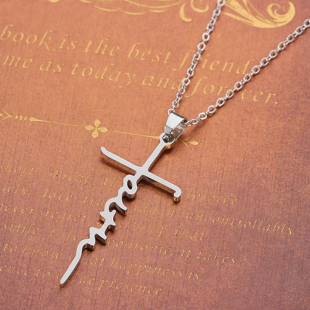 Necklace for Women European and American Fashion Cross Pendant