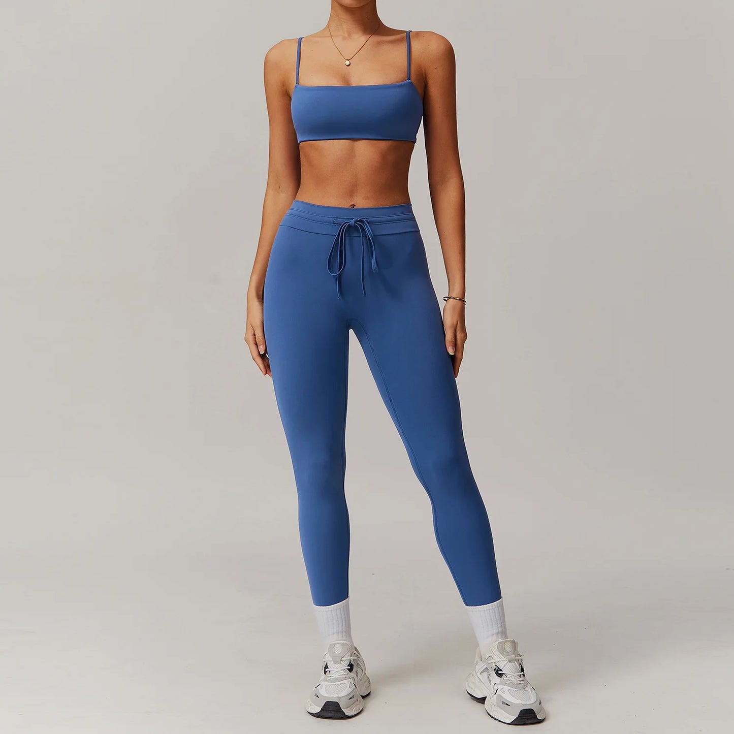 Women Tracksuit Yoga Set Nude Sport Suits Sexy Quick Dry Sportswear Workout Clothes Athletic Wear Gym Leggings Fitness Bra Sets
