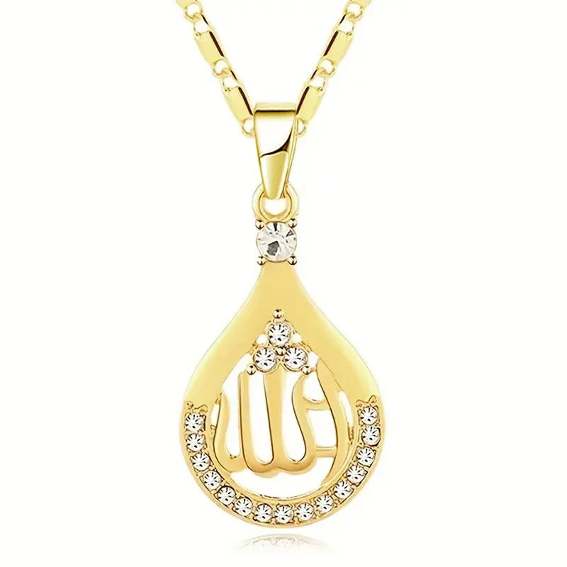 Popular elegant necklace for women, featuring a drop design, perfect for pairing with elegant dresses.