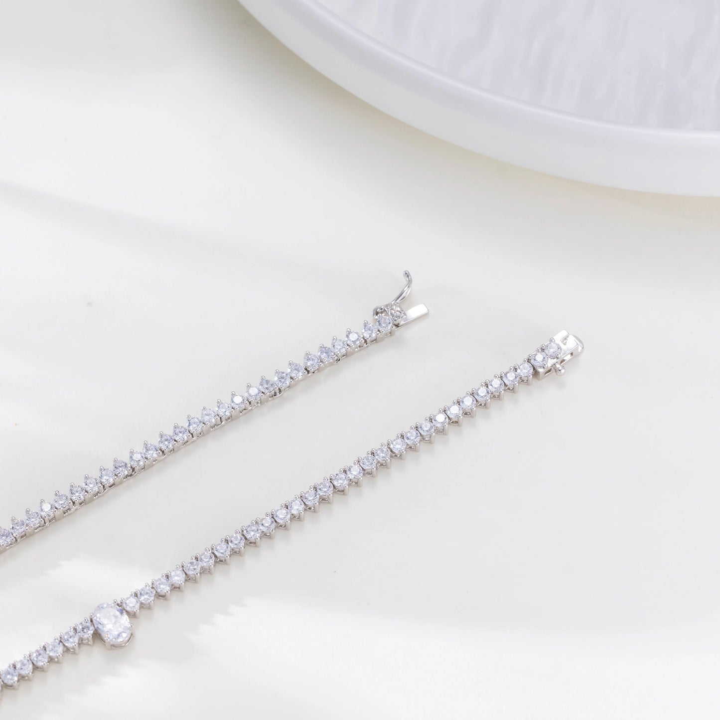 Fashionable Necklace for Woman 18k White Gold Necklace