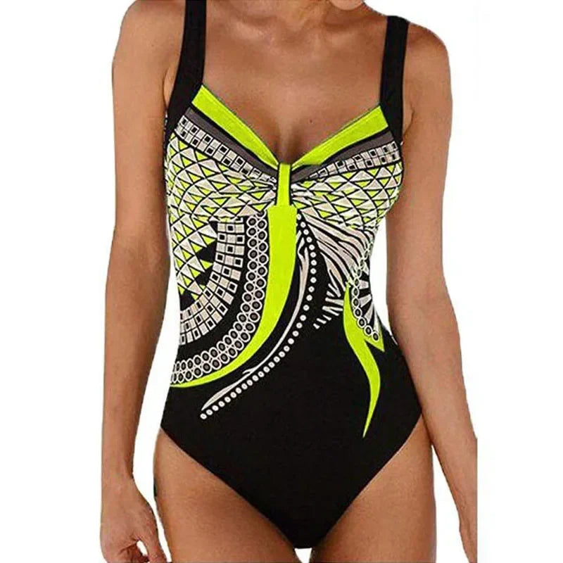 One-Piece Bodysuit With Pad Wire Free