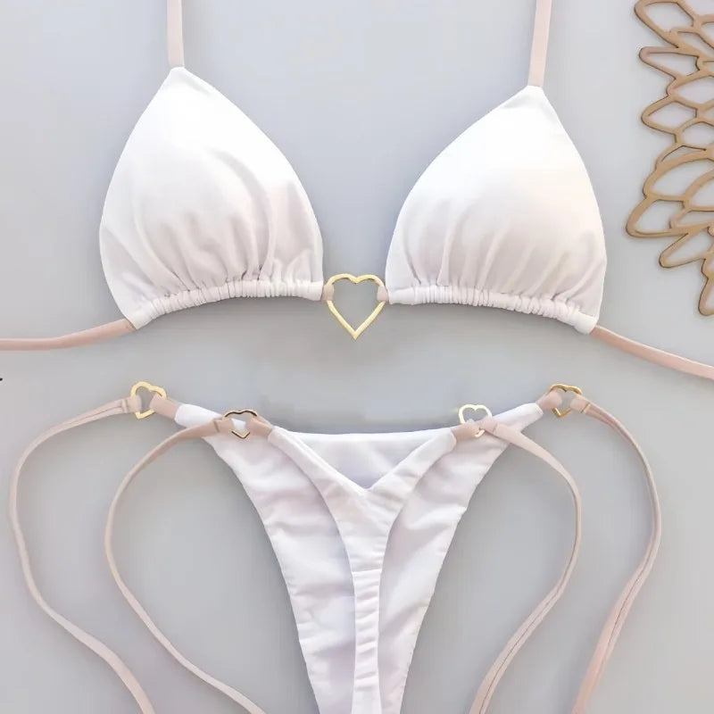 Micro Bikinis Push Up Sexy Swimwear Brazilian Bikini Set Thong