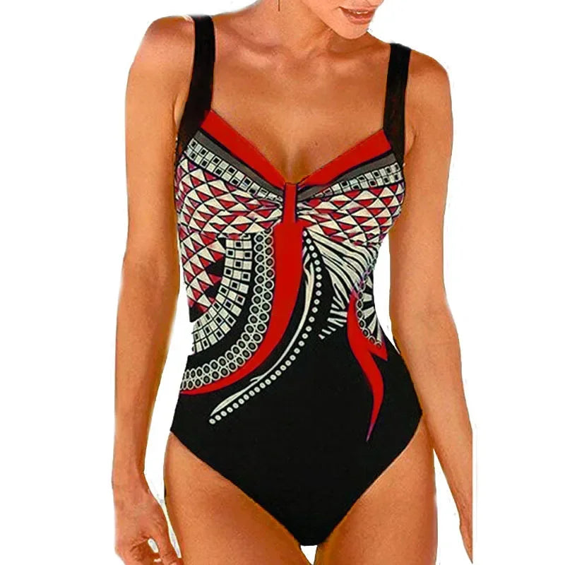 One-Piece Bodysuit With Pad Wire Free