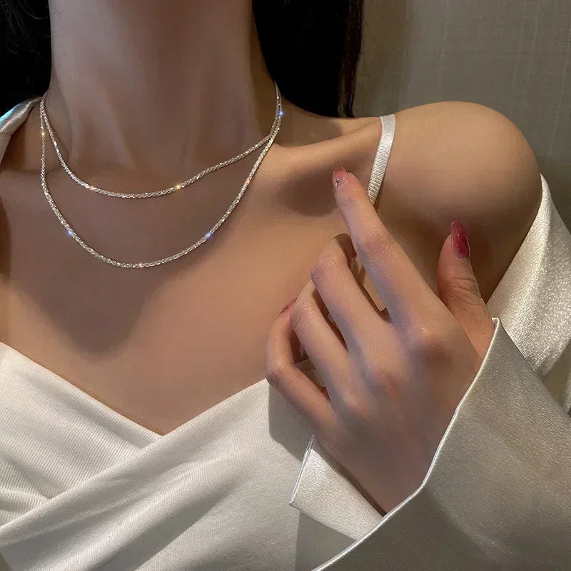 Popular Necklace For Women Clavicle Chain Choker Fashion Jewelry