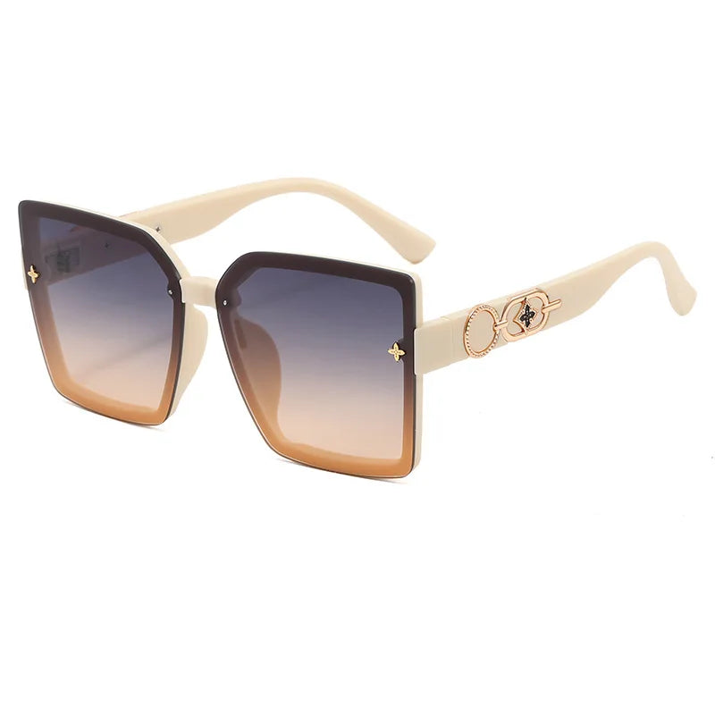 Polarized Sunglasses for Women 100% UV Protection Scratch-Resistant Lenses Trendy Square Frame Lightweight & Comfortable