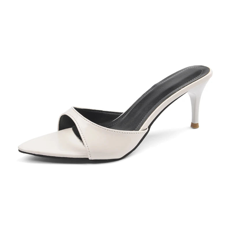 Women's High Heels Classic Pointy Open Toe Stiletto Heels Sexy