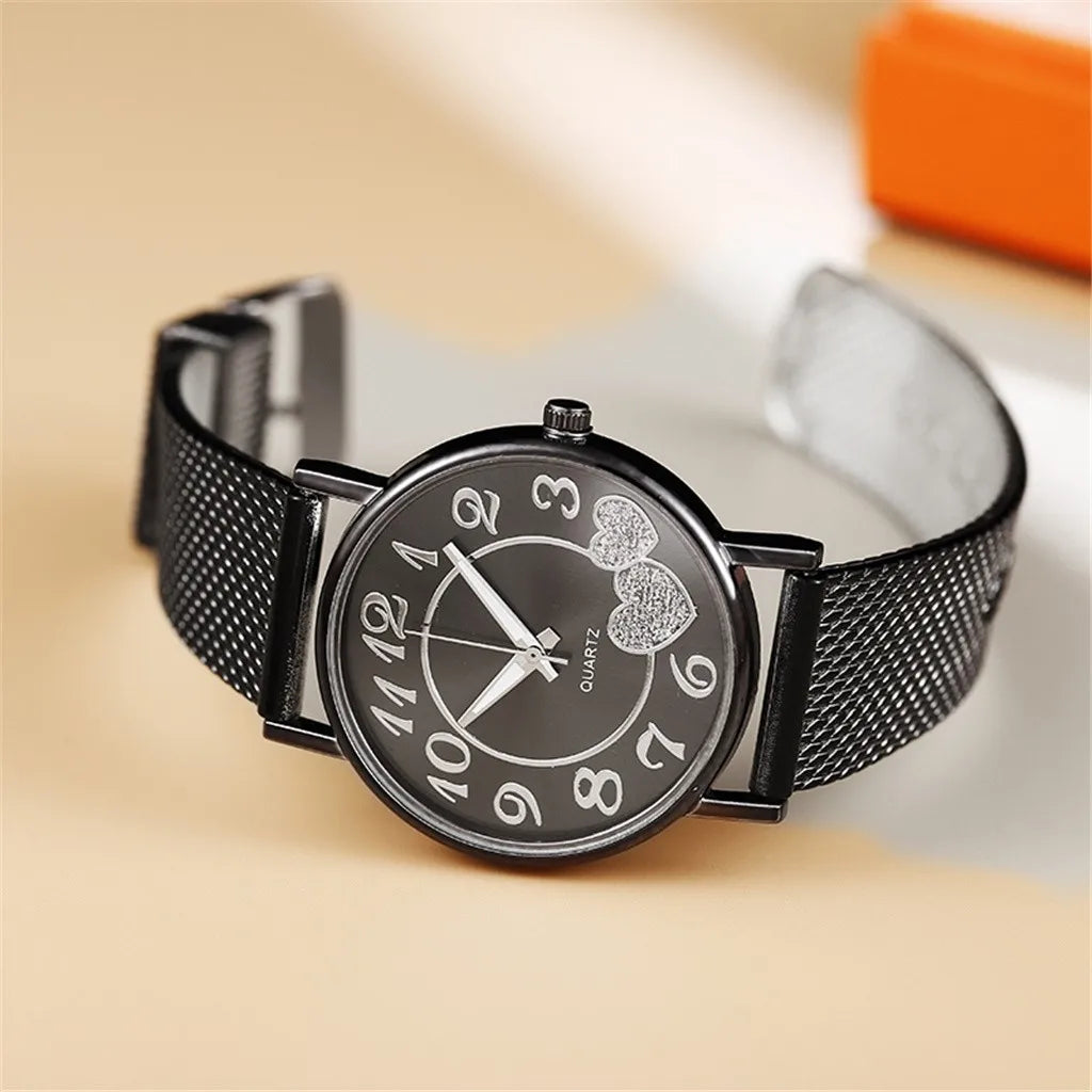 Women's Luxury Fashion Ceramic Watch Elegant Bracelet Waterproof Quartz Wristwatch Top Clock Lover Watch