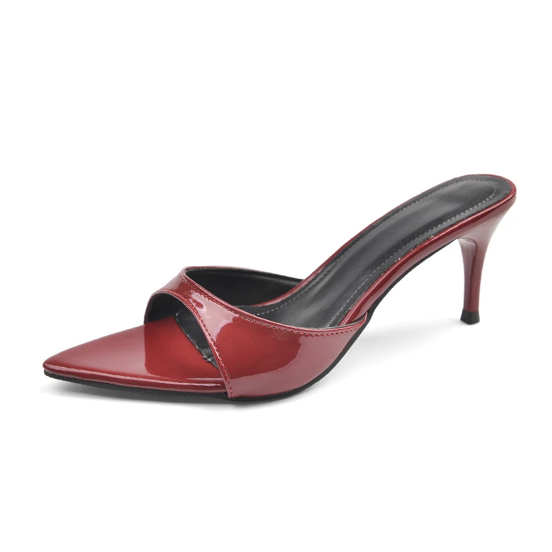 Women's High Heels Classic Pointy Open Toe Stiletto Heels Sexy