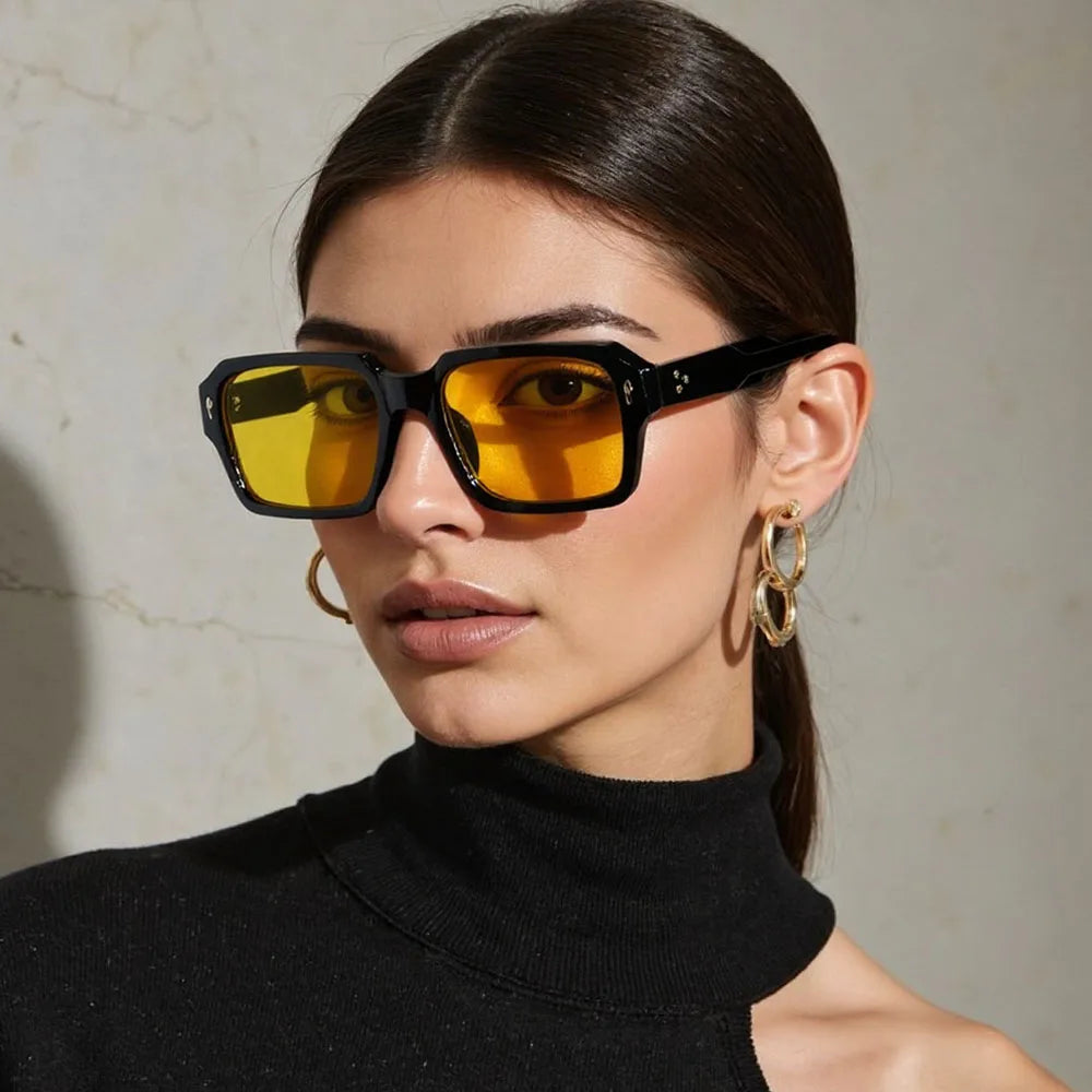 Women's Vintage Square Sunglasses