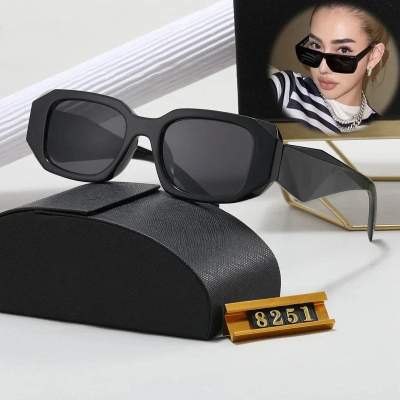 Sunglasses Women's Trendy Sun Glasses Designer Square Shades