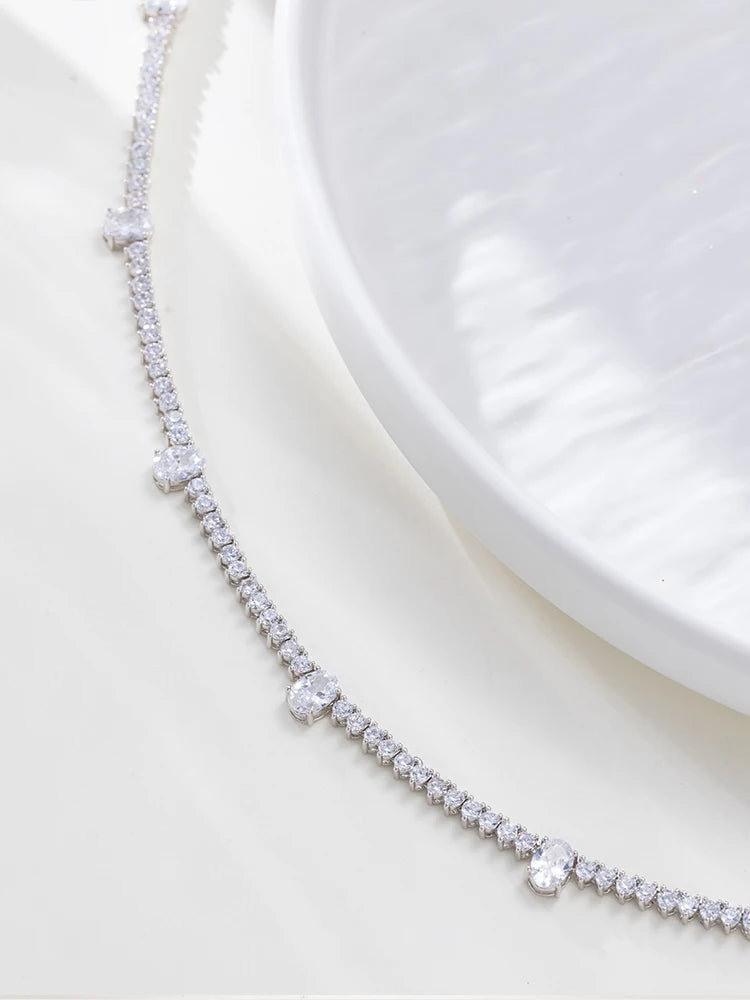Fashionable Necklace for Woman 18k White Gold Necklace