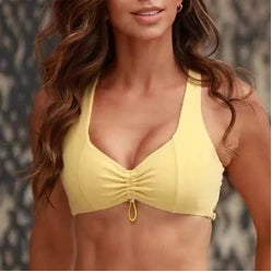 Women's Workout Clothing Gym Wear Crop Top Sports Bras V-back Yoga Pants Training Tights