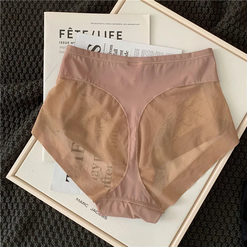 Women Panties High Waist Seamless Slimming Underwear Highly Elastic Woman Briefs Lady Underpants Butt Lifter Shapewear