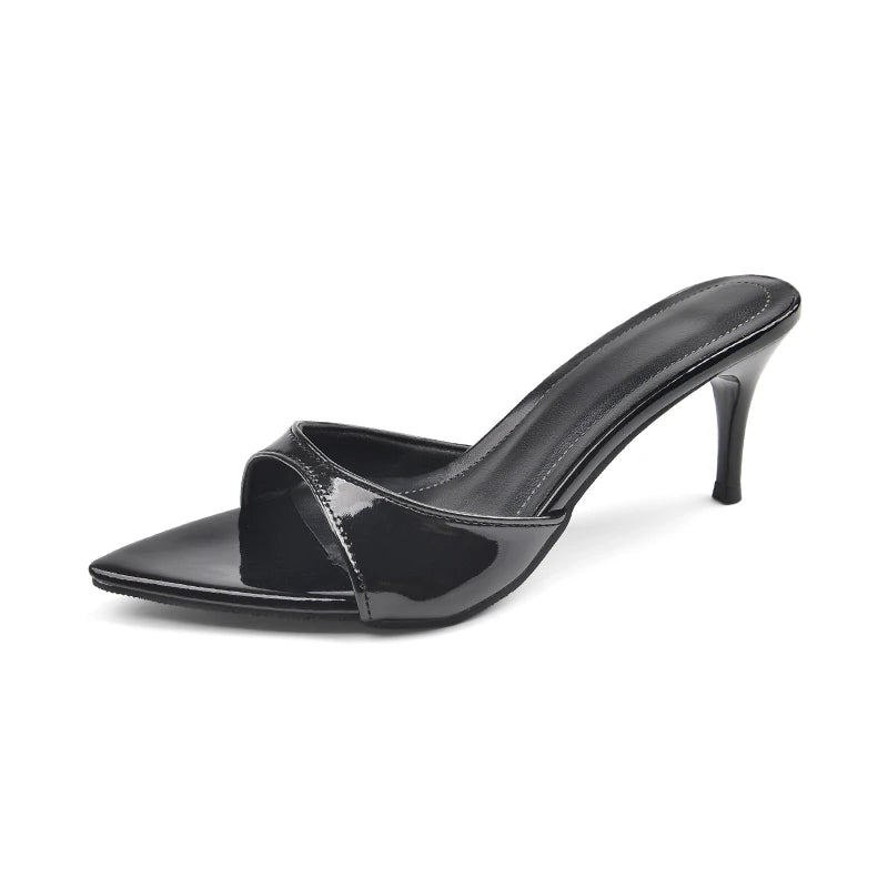 Women's High Heels Classic Pointy Open Toe Stiletto Heels Sexy