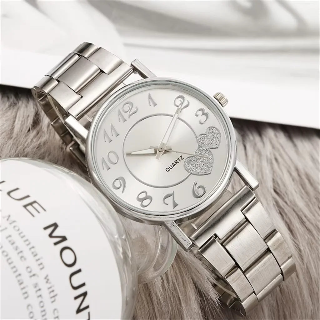 Women's Luxury Fashion Ceramic Watch Elegant Bracelet Waterproof Quartz Wristwatch Top Clock Lover Watch