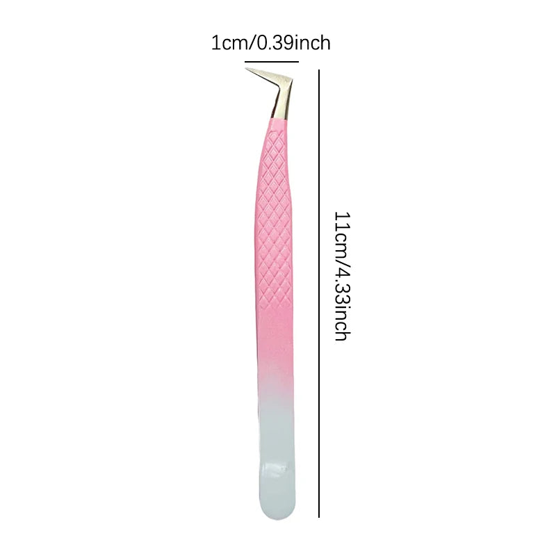 Eyelashes Tweezers Stainless Steel For Lashes Extension Makeup Tools Nail Art Rhinestone Picker Tools