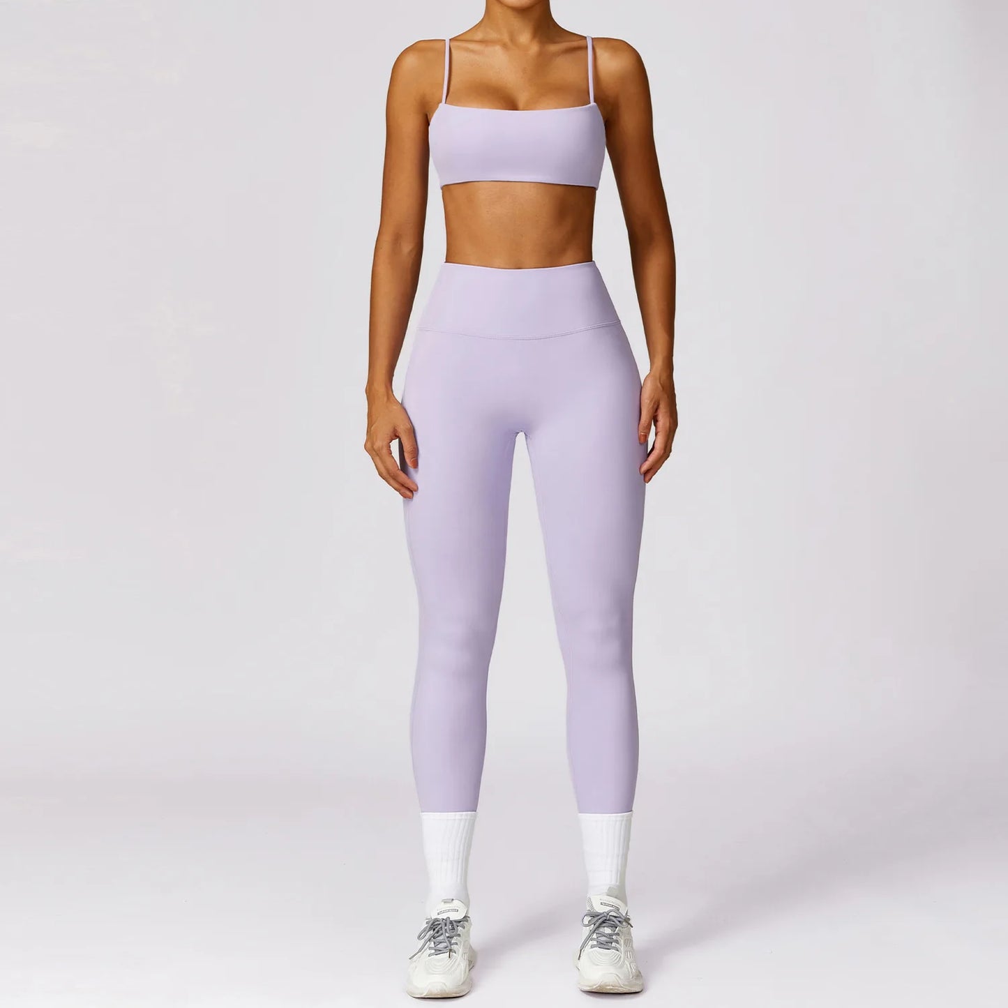 Women Tracksuit Yoga Set Nude Sport Suits Sexy Quick Dry Sportswear Workout Clothes Athletic Wear Gym Leggings Fitness Bra Sets