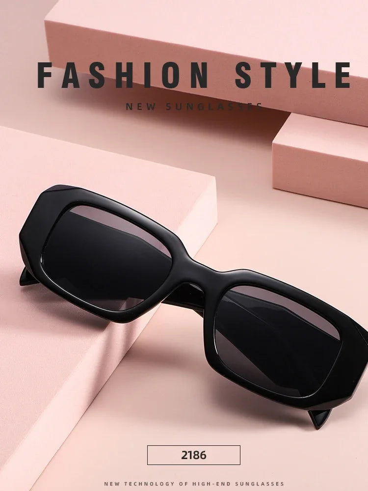Sunglasses Women's Trendy Sun Glasses Designer Square Shades